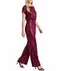 Maggy London Sequin Mesh Jumpsuit - Image 3