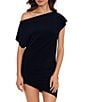 Color:Black - Image 1 - Bateau Beach Dress Cover-Up