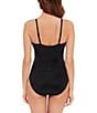 Magicsuit Isabel Solid Ruffle V-Neck Underwire Shaping One Piece Swimsuit - Image 5