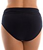 Magicsuit Plus Size Solid Sophie Draped Cowl Neck Underwire Tankini Swim Top & Solid Jersey Brief Shirred Swim Bottom - Image 5