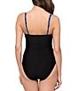 Magicsuit Shiver Cat Saki Moderate Coverage V-Neck One Piece Swimsuit - Image 2