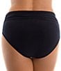 Magicsuit Solid Chloe V-Neck Draped Layered Tankini Swim Top & Solid Jersey Brief Shirred Swim Bottom - Image 3