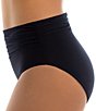 Magicsuit Solid Chloe V-Neck Draped Layered Tankini Swim Top & Solid Jersey Brief Shirred Swim Bottom - Image 2