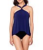 Magicsuit Solid Faye Cut-Away Halter Tankini Swim Top & Solid Jersey High Waist Swim Bottom - Image 3