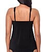 Magicsuit Solid Hadee Front Floral V-Neck Tankini Swim Top - Image 2