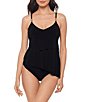 Magicsuit Solid Jersey High Waist Swim Bottom, Color:Black - Image 4