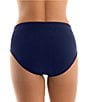 Magicsuit Solid Jersey High Waist Swim Bottom, Color:Navy Blue - Image 2