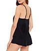 Color:Black - Image 3 - Solid Mila Romper Shaping One-Piece Swimsuit