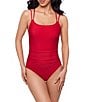 Magicsuit Solid Sigourney Scoop Neck Underwire Strappy Back One Piece Swimsuit - Image 1