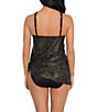 Color:Black/Brown - Image 2 - Xantu Beverly High Neck One Piece Swimsuit