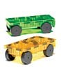 Color:Multi - Image 1 - Magna-Tiles® Cars 2-Piece Expansion Set