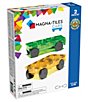 Color:Multi - Image 2 - Magna-Tiles® Cars 2-Piece Expansion Set