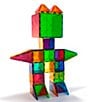 Magna-Tiles Magna-Tiles® Clear Colors 100-Piece Set, Color:Multi - Image 5