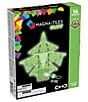 Color:Glow In The Dark - Image 2 - Magna-Tiles® Glow in the Dark 16-Piece Set