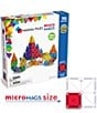 Magna-Tiles Magna-Tiles® MicroMAGS 70-Piece Deluxe Set, Color:Multi - Image 2