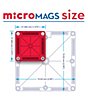 Magna-Tiles Magna-Tiles® MicroMAGS 70-Piece Deluxe Set, Color:Multi - Image 5