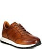 Color:Cognac - Image 1 - Men's Cairo Leather Sneakers