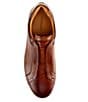 Color:Tabaco - Image 5 - Men's Fiore Leather Slip-On Dress Sneakers