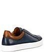 Color:Navy - Image 2 - Men's Fiore Leather Slip-On Dress Sneakers