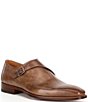 Color:Taupe - Image 1 - Men's Hermosa Leather Monk Straps