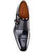 Color:Black - Image 5 - Men's Jaden Double Monk Strap Dress Shoes