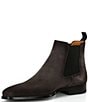 Color:Grey - Image 4 - Men's Lastico Suede Boots