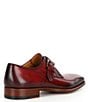 Color:Burgundy - Image 2 - Men's Marco II Monk Strap Leather Dress Shoes