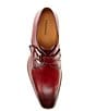 Color:Burgundy - Image 5 - Men's Marco II Monk Strap Leather Dress Shoes