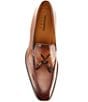 Color:Brown - Image 5 - Men's Percaro Tassel Loafers