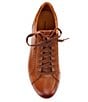 Color:Cognac - Image 5 - Men's Salah Leather Sneakers