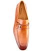 Magnanni Men's Salas Perforated Leather Buckle Hardware Loafers - Image 5