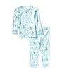 Magnetic Me Magnetic Me® x Disney Baby Printed Pajama Top & Matching Pajama Pants Set, Color:Blue - Image 1