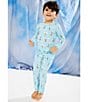 Magnetic Me Magnetic Me® x Disney Baby Printed Pajama Top & Matching Pajama Pants Set, Color:Blue - Image 3