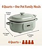 Magnifique Casserole Claypot Multi-Cooker, 4 qt - Image 6
