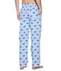 Color:Pup Print - Image 2 - Pup Printed Woven Lounge Pants
