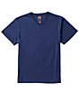 Color:Denim Blue - Image 1 - Short Sleeve Sleep T-Shirt