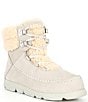 Color:Pumice - Image 1 - Pacific Hiker Waterproof Leather Cold Weather Booties