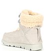 Color:Pumice - Image 3 - Pacific Hiker Waterproof Leather Cold Weather Booties