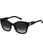 Color:Black - Image 1 - Women's Marc626S Butterfly Sunglasses