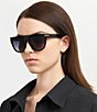 Marc Jacobs MARC639S Rectangle Sunglasses, Color:Black - Image 2