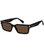 Marc Jacobs Unisex MARC905 54mm Rectangle Sunglasses - Image 1