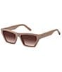 Marc Jacobs Women's 657S Cat Eye Sunglasses, Color:Beige - Image 1