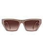 Marc Jacobs Women's 657S Cat Eye Sunglasses, Color:Beige - Image 2