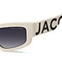 Marc Jacobs Women's 796/S 55mm Cat Eye Sunglasses, Color:Beige Black - Image 4