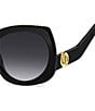 Marc Jacobs Women's 808/S 57mm Statement Butterfly Sunglasses, Color:Black - Image 3