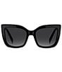 Marc Jacobs Women's 811/S 54mm Square Sunglasses, Color:Black - Image 2