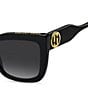 Marc Jacobs Women's 811/S 54mm Square Sunglasses, Color:Black - Image 3