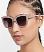 Marc Jacobs Women's 811/S 54mm Square Sunglasses, Color:Beige - Image 4