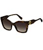 Marc Jacobs Women's 811/S 54mm Square Sunglasses, Color:Havana - Image 1