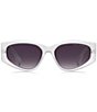 Marc Jacobs Women's MARC 803/S 56mm Cat Eye Sunglasses, Color:Matte Crystal - Image 2